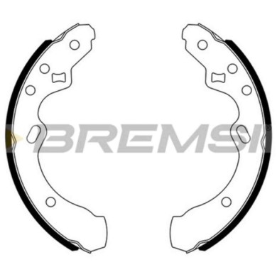 GF0776.JPG Kit Ganasce Freno Posteriore Mazda 323 Iii Hatchback 323 Iii Station Wagon 323 Iii Gf0776 B21626310 S.f. Sumitomo Bre