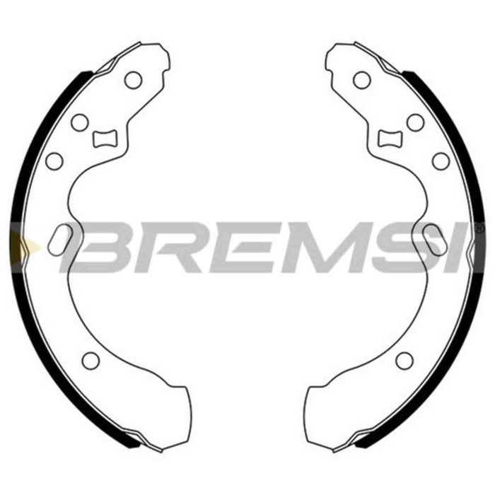 GF0776.JPG Kit Ganasce Freno Posteriore Mazda 323 Iii Hatchback 323 Iii Station Wagon 323 Iii Gf0776 B21626310 S.f. Sumitomo Bre