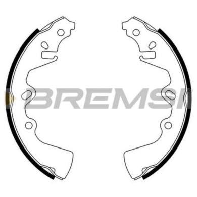GF0777.JPG Kit Ganasce Freno Anteriore Mazda 626 I 929 I Rx-7 I 818 Station Wagon Gf0777 043326310a S.f. Sumitomo Bremsi