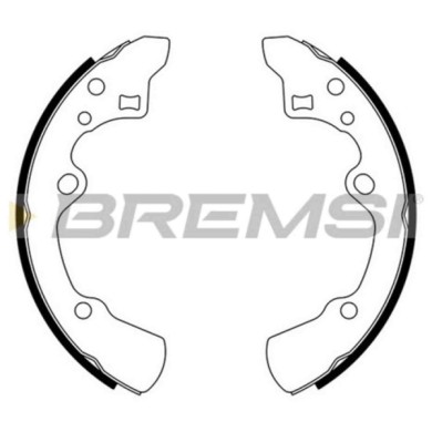 GF0779.JPG Kit Ganasce Freno Posteriore Mazda 626 Iii (gd) Gf0779 Bwya2638z S.f. Sumitomo Bremsi