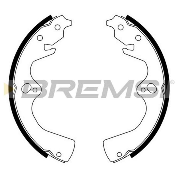 GF0783.JPG Kit Ganasce Freno Posteriore Kia Sportage Suv Retona Fuoristrada Chiuso Mazda Mpv I Gf0783 0k0452638z S.f. Sumitomo B