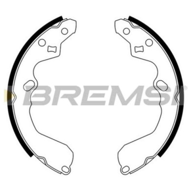 GF0791.JPG Kit Ganasce Freno Posteriore Ford Usa Probe Ii (ecp) Gf0791 F32z-2200-a S.f. Sumitomo Bremsi