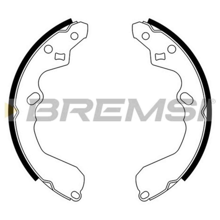GF0791.JPG Kit Ganasce Freno Posteriore Ford Usa Probe Ii (ecp) Gf0791 F32z-2200-a S.f. Sumitomo Bremsi