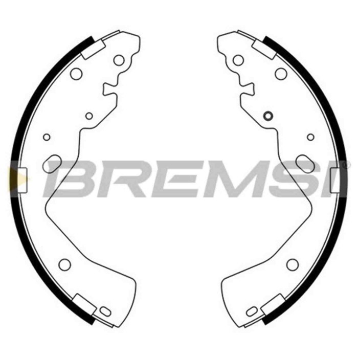 GF0798.JPG Kit Ganasce Freno Posteriore Ford Ranger Mazda B-serie Bt-50 Pick-up Gf0798 1713904 S.f. Lockheed Ap Bremsi
