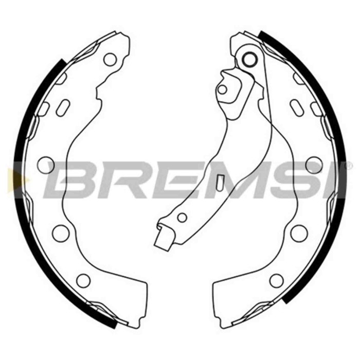 GF0823.JPG Kit Ganasce Freno Posteriore Mitsubishi Carisma Carisma Tre Volumi Space Star Mpv/space Wagon Gf0823 Mb465094 S.f. Bo