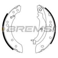 GF0832.JPG Kit Ganasce Freno Posteriore Mitsubishi Colt Vi Colt Czc Cabriolet Smart Forfour Gf0832 Mn186120 S.f. Akebono Bremsi