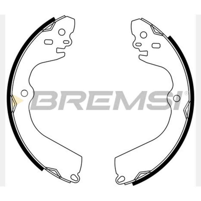 GF0834.JPG Kit Ganasce Freno Posteriore Nissan Nv200/evalia Autobus Nv200 Furgonato Gf0834 D4060-3lm0a S.f. Tokicoico Bremsi