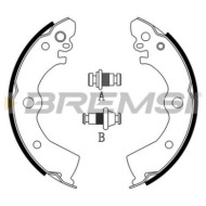 GF0851.JPG Kit Ganasce Freno Posteriore Nissan Sunny Iii (n14) Gf0851 44060-2u025 S.f. Tokicoico Bremsi