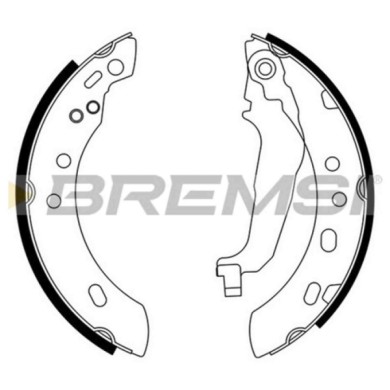 GF0856.JPG Kit Ganasce Freno Posteriore Nissan Micra Ii Datsun 100 A Datsun 100 A Station Wagon Datsun 120 Gf0856 44060-6f625 Br