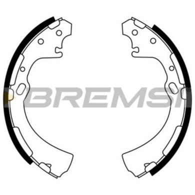 GF0859.JPG Kit Ganasce Freno Posteriore Nissan Prairie Pro Gf0859 4406038r25 S.f. Sumitomo Bremsi