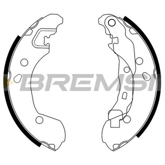GF0862.JPG Kit Ganasce Freno Posteriore Nissan Micra Iii (k12) Gf0862 44060-00q0e S.f. Lockheed Ap Bremsi