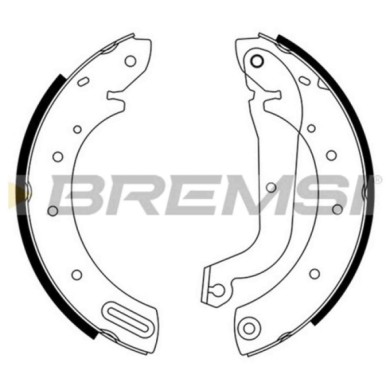 GF0864.JPG Kit Ganasce Freno Posteriore Nissan Serena (c23) Gf0864 44060-0f025 S.f. Lucas Girling Bremsi