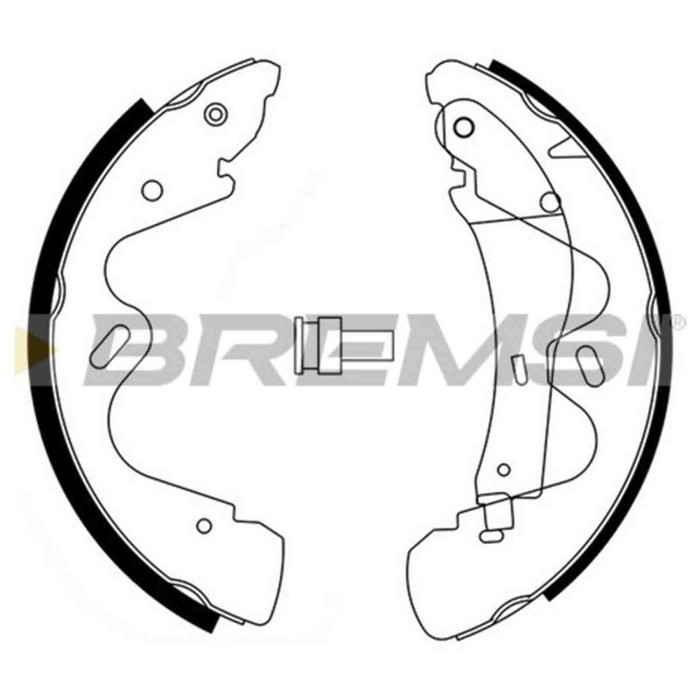 GF0865.JPG Kit Ganasce Freno Posteriore Nissan Terrano Ii Cabstar E Gf0865 44060-9x126 S.f. Bosch Bremsi