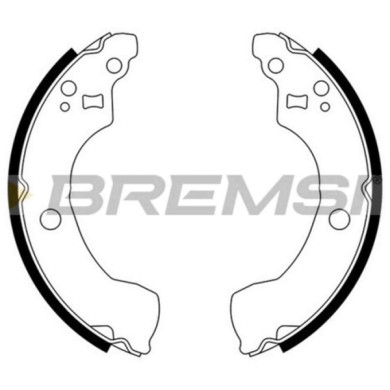 GF0867.JPG Kit Ganasce Freno Posteriore Nissan Almera Ii Primera Primera Hatchback Primera Traveller Almera Ii Hatchback Gf0867 