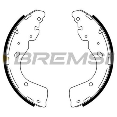 GF0877.JPG Kit Ganasce Freno Posteriore Nissan Np300 Navara (d40) Gf0877 44060-eb360 S.f. Tokicoico Bremsi