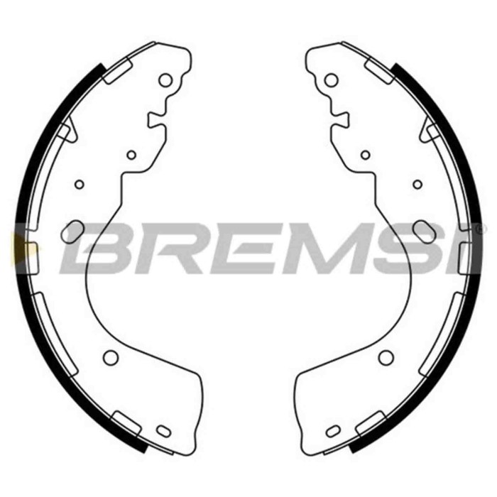 GF0877.JPG Kit Ganasce Freno Posteriore Nissan Np300 Navara (d40) Gf0877 44060-eb360 S.f. Tokicoico Bremsi