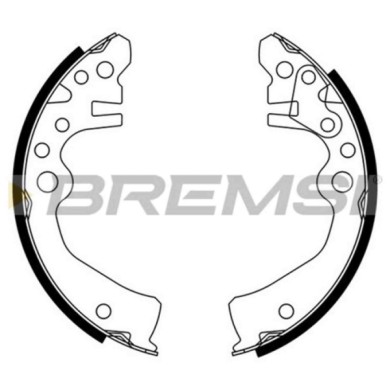 GF0878.JPG Kit Ganasce Freno Posteriore Nissan Cube Gf0878 44060ax02 S.f. Akebono Bremsi