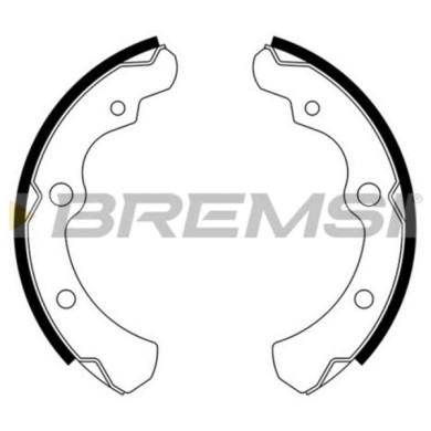 GF0881.JPG Kit Ganasce Freno Posteriore Subaru Leone Ii (ab) Gf0881 25178ga100 S.f. Sumitomo Bremsi