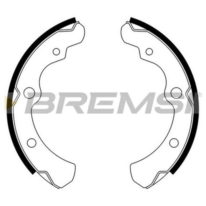 GF0881.JPG Kit Ganasce Freno Posteriore Subaru Leone Ii (ab) Gf0881 25178ga100 S.f. Sumitomo Bremsi
