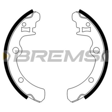 GF0883.JPG Kit Ganasce Freno Posteriore Subaru Leone Iii Gf0883 25178ga180 S.f. Sumitomo Bremsi