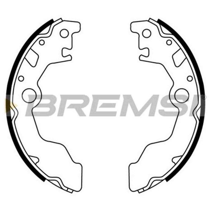GF0888.JPG Kit Ganasce Freno Posteriore Subaru Vivio Rex Ii Rex Iii Gf0888 26214-ka010 S.f. Sumitomo Bremsi