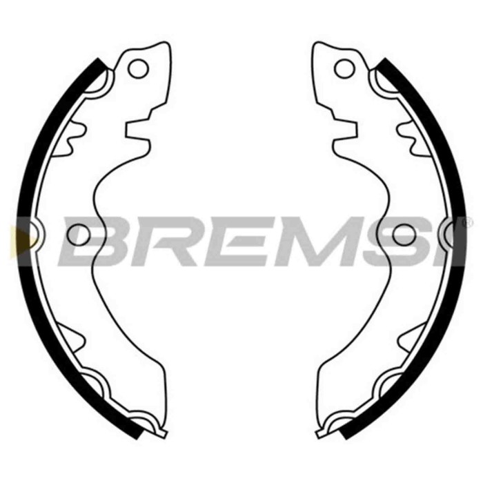 GF0900.JPG Kit Ganasce Freno Posteriore Suzuki Alto Gf0900 5321078010 S.f. Sumitomo Bremsi