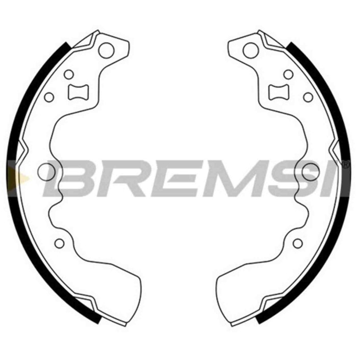 GF0901.JPG Kit Ganasce Freno Posteriore Suzuki Swift I (aa) Gf0901 53200-82810 S.f. Sumitomo Bremsi