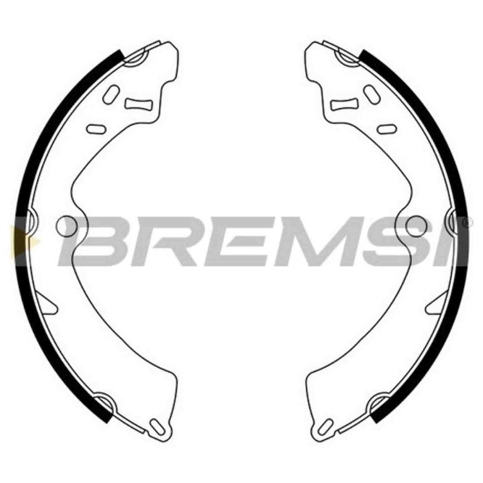 GF0903.JPG Kit Ganasce Freno Posteriore Suzuki Sj410 Cabrio (os) Gf0903 53200-80840 S.f. Sumitomo Bremsi