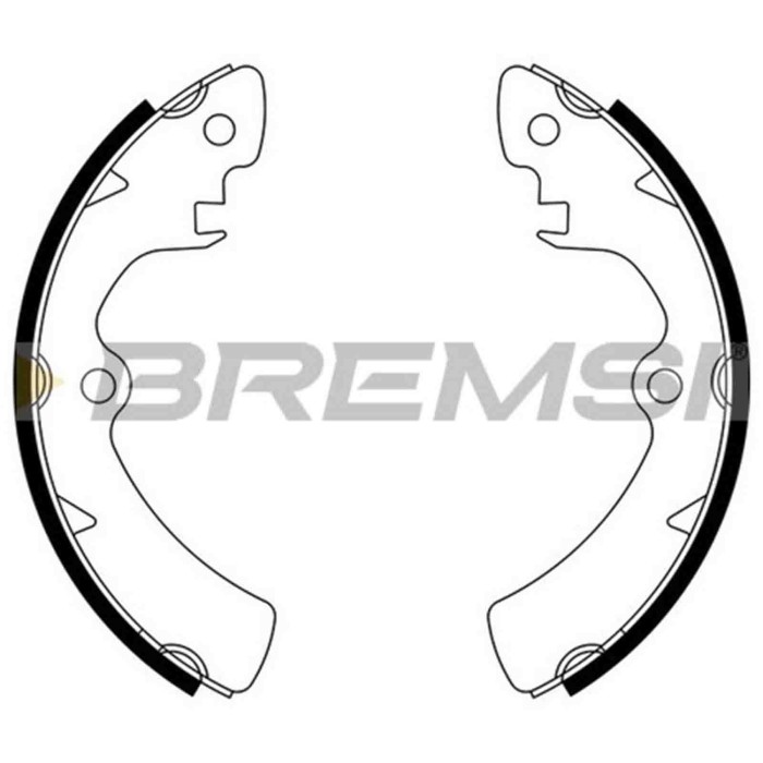 GF0904.JPG Kit Ganasce Freno Anteriore Suzuki Sj410 Cabrio (os) Gf0904 52200-77800 S.f. Sumitomo Bremsi