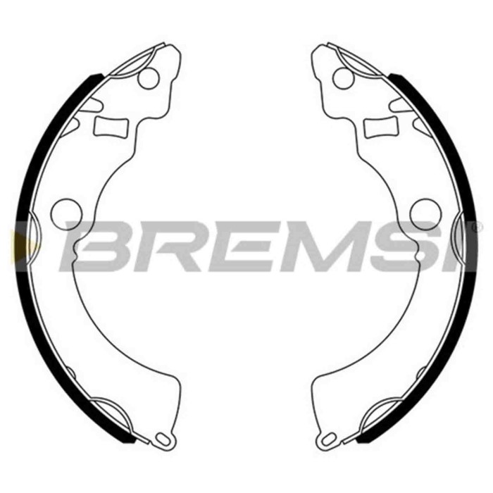 GF0909.JPG Kit Ganasce Freno Posteriore Suzuki Swift Ii 2 Volumi/coda Spiovente Swift Ii Tre Volumi Gf0909 53200-50830 S.f. Akeb