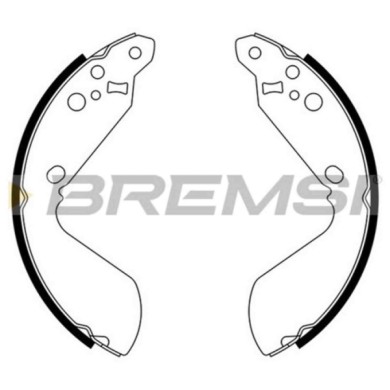 GF0910.JPG Kit Ganasce Freno Posteriore Suzuki Vitara Vitara Cabrio Gf0910 53200-56821-000 S.f. Akebono Bremsi