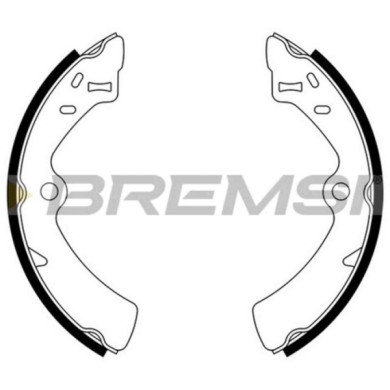 GF0916.JPG Kit Ganasce Freno Posteriore Suzuki Sj 410 Cabrio Sj 410 Gf0916 5221080050 S.f. Sumitomo Bremsi
