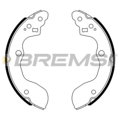 GF0926.JPG Kit Ganasce Freno Posteriore Suzuki Sx4 Sx4 Tre Volumi Swift V Gf0926 53200-80j01 S.f. Bosch Bremsi