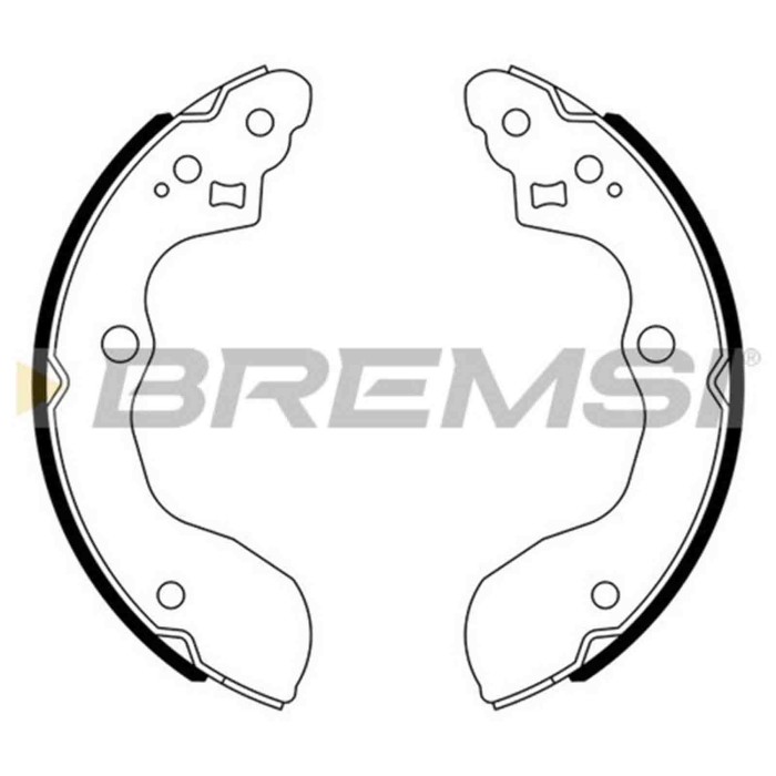 GF0926.JPG Kit Ganasce Freno Posteriore Suzuki Sx4 Sx4 Tre Volumi Swift V Gf0926 53200-80j01 S.f. Bosch Bremsi
