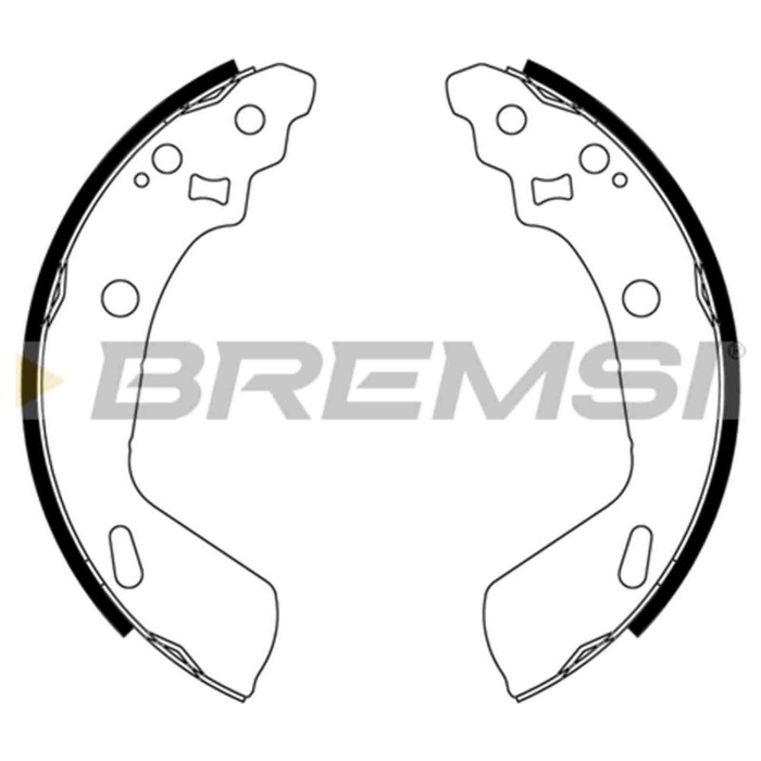 GF0928.JPG Kit Ganasce Freno Posteriore Suzuki Swift Iv Gf0928 53200-58m00 Bremsi