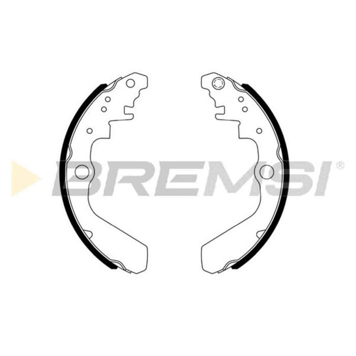 GF0929.JPG Kit Ganasce Freno Posteriore Suzuki Carry Furgonato Gf0929 53200-79a01 Bremsi