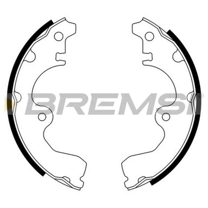 GF0936.JPG Kit Ganasce Freno Posteriore Toyota Tercel Gf0936 449516020 S.f. Sumitomo Bremsi