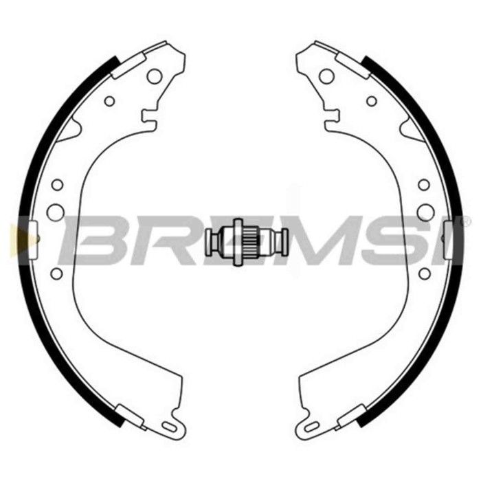 GF0937A.JPG Kit Ganasce Freno Posteriore Nissan Pick-up Pathfinder Ii Np300 Pick-up Pathfinder I Navara Infiniti Qx4 Gf0937a 440