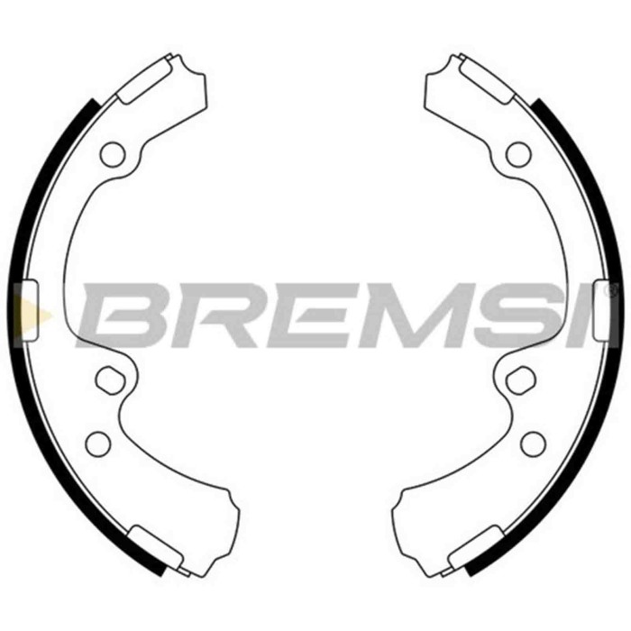 GF0940.JPG Kit Ganasce Freno Anteriore Toyota Hiace Ii Autobus Hiace Ii Furgonato Gf0940 04494-26020 S.f. Akebono Bremsi