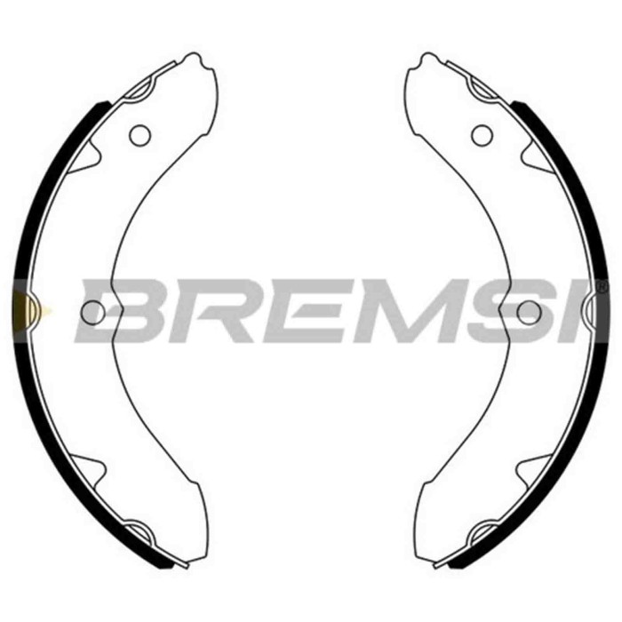 GF0942.JPG Kit Ganasce Freno Anteriore Toyota Land Cruiser Land Cruiser Pick-up Gf0942 04494-60020 S.f. Akebono Bremsi