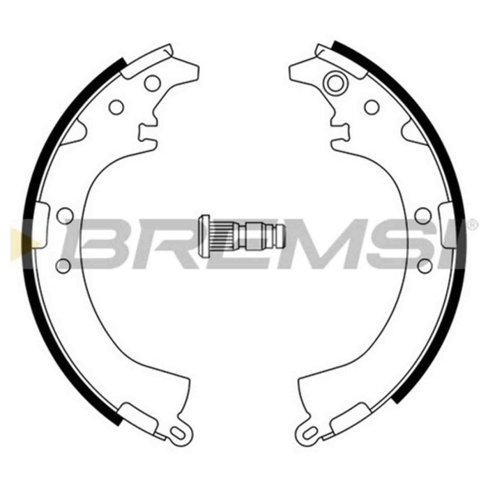 GF0948.JPG Kit Ganasce Freno Posteriore Toyota Camry Camry Station Wagon Rav 4 I Rav 4 I Cabrio Rav 4 Ii Gf0948 04495-06010 S.f.