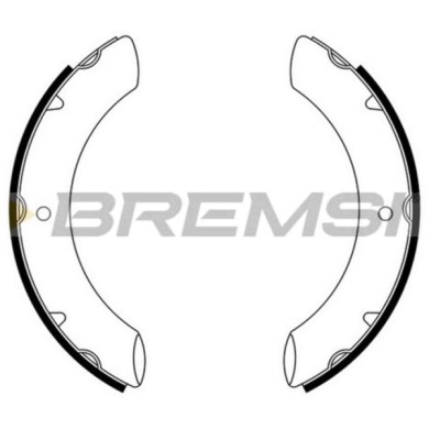 GF0967.JPG Kit Ganasce Freno Anteriore Toyota Land Cruiser Pick-up Land Cruiser Gf0967 04494-60011 S.f. Akebono Bremsi