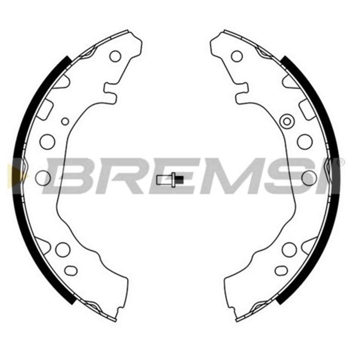 GF0985.JPG Kit Ganasce Freno Posteriore Toyota Iq Gf0985 04495-74010 S.f. Sumitomo Bremsi