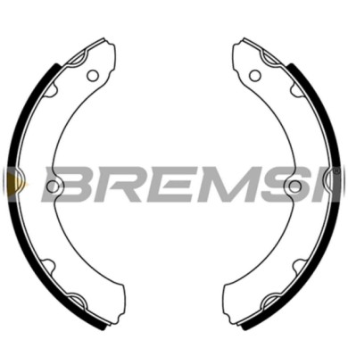 GF0990.JPG Kit Ganasce Freno Anteriore Toyota Dyna Pianale Piatto/telaio Gf0990 449436160 S.f. Akebono Bremsi