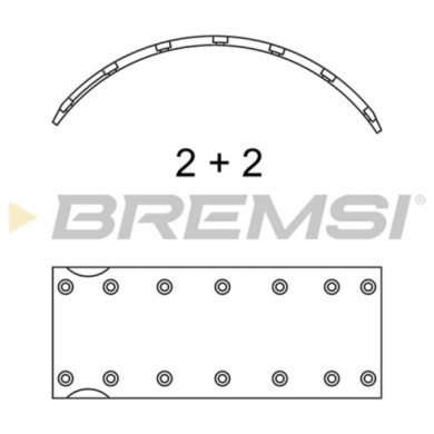 GF0994.JPG Kit Ganasce Freno Posteriore Renault 30 Gf0994 69029830 Bremsi