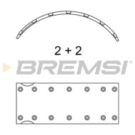 GF0994.JPG Kit Ganasce Freno Posteriore Renault 30 Gf0994 69029830 Bremsi