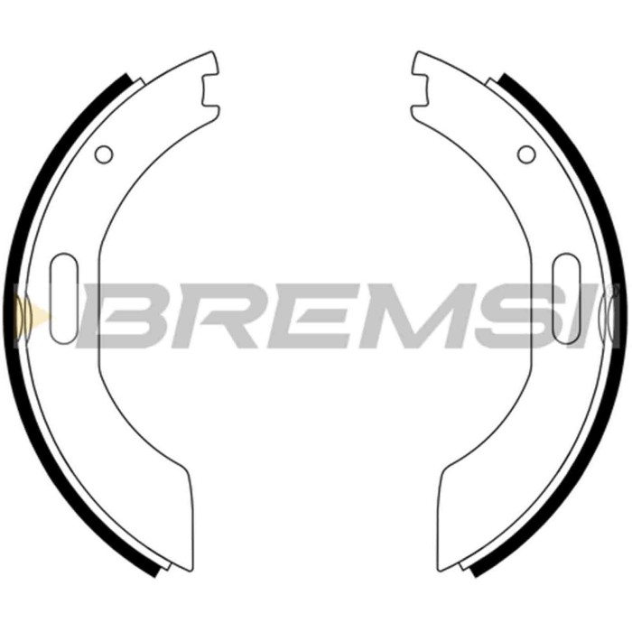 GF1103.JPG Kit Ganasce Freno Posteriore Chevrolet Generico Gf1103 Bremsi