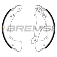 GF1111.JPG Kit Ganasce Freno Posteriore Nissan Micra V Gf1111 D4060-5fa0a Bremsi
