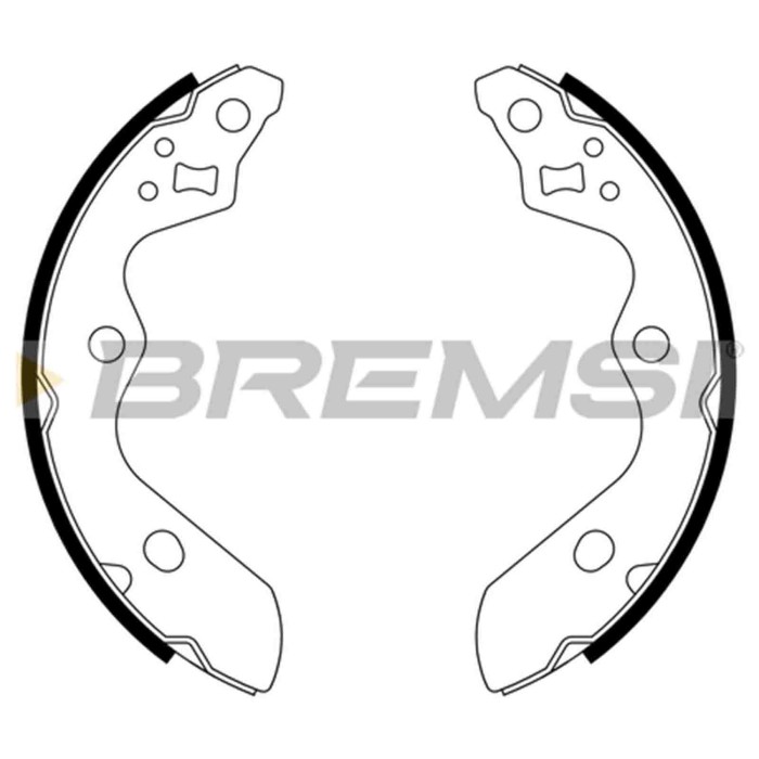 GF1112.JPG Kit Ganasce Freno Posteriore Suzuki Ignis Iii Swift V Gf1112 53200-81p00 Bremsi