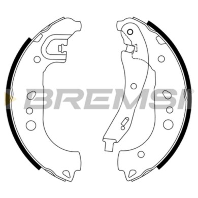 GF1116.JPG Kit Ganasce Freno Posteriore Seat Arona (kj7 Kjp) Gf1116 2q0698525g Bremsi